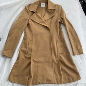 CABI camel trench dress jacket SMALL